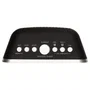 Aiwa CRU-19 Despertador Radio Reloj Negro con 2 Puertos USB Carga 5V 2.4A